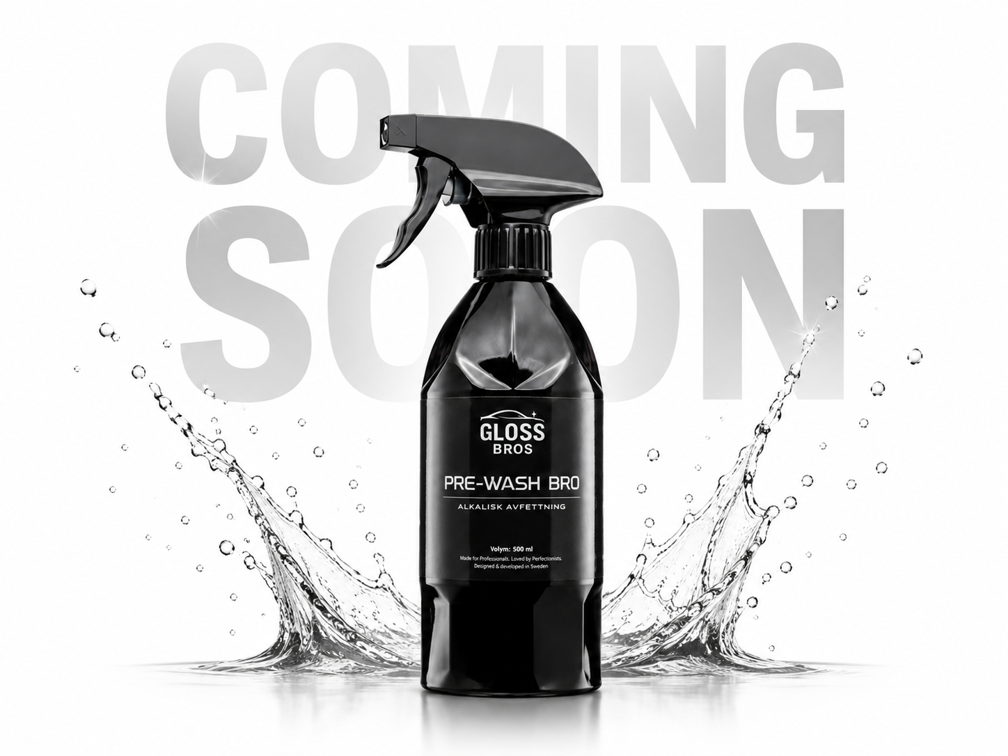 PRE-WASH BRO - ALKALISK AVFETTNING / PRE WASH (500ML)