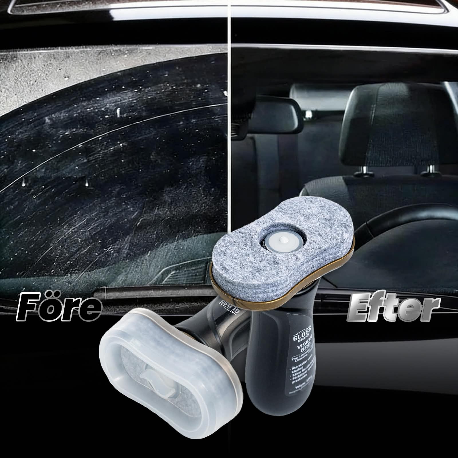 Vision Bro – Djupgående glasrengöring & klarhet